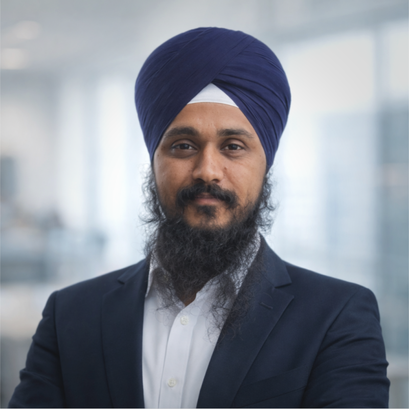 Portrait of Harmeet Singh